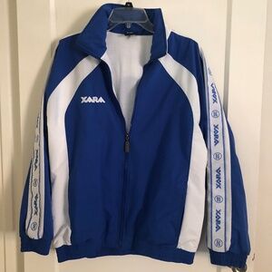 XARA Unisex Lightweight Blue White Jacket